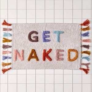 UNOPENED “Get Naked” Rainbow Bath Mat